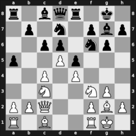 1954 New York ch-USA – Round 10 – Brandts, Paul – 1-0 – Berliner, Hans – G40