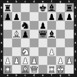 1954 New York ch-USA – Round 10 – Bernstein, Sidney – 1-0 – Mengarini, Ariel – G41