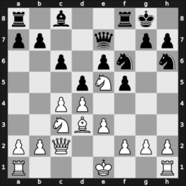 1954 Nottingham ch-BCF – Round 1 – Hooper, David – 0-1 – Abrahams, Gerald – G1