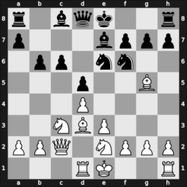 1954 Olympiad final A – Round 1 – Rabar, Bakhtyar Hamasaleh – 0-1 – Neikirkh, Oleg – G30