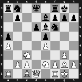 1954 Olympiad final A – Round 1 – Nilsson, Zandor – 0-1 – Pilnik, Herman – G61