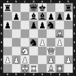 1954 Olympiad final A – Round 1 – Fichtl, Jiri – 0-1 – Rossetto, Hector – G64