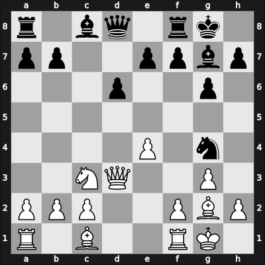 1954 Olympiad final A – Round 1 – Penrose, Justin – 0-1 – Lundin, Erik – G65