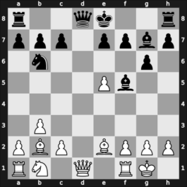 1954 Olympiad final A – Round 1 – Smyslov, Vladimir – 1-0 – Schmid, Leo – G87