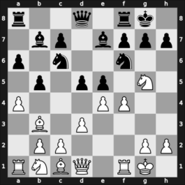 1954 Olympiad final A – Round 10 – Pfeiffer, Gerhard – 0-1 – Gligorić, Svetozar – G107