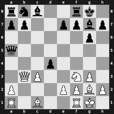 1954 Olympiad final A – Round 10 – Goode, Royal – 1/2-1/2 – Bobekov, Radko – G22