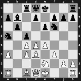 1954 Olympiad final B – Round 1 – Beni, Alfred – 0-1 – O&rsquo;Kelly, Albéric de Galway – G3