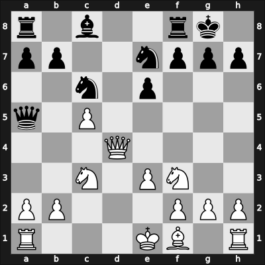 1954 Olympiad final B – Round 1 – Cs. Kovacs, Laszlo – 1-0 – Papapavlou, Paulos – G10