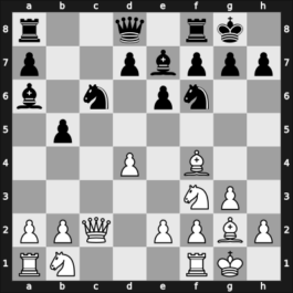 1954 Olympiad final B – Round 1 – Prameshuber, Alexander – 0-1 – Nievergelt, Erwin – G14