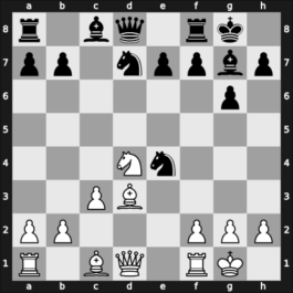 1954 Olympiad final B – Round 1 – Reilly, Brian – 1/2-1/2 – O&rsquo;Kelly, Albéric de Galway – G19