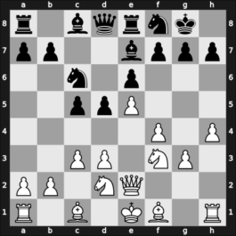 1954 Olympiad final B – Round 1 – Bohatyrchuk, Fedir Parfenovych – 1-0 – Weichselbaumer, Ernst – G49