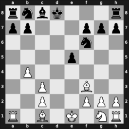 1954 Olympiad final B – Round 1 – Bhend, Edwin – 1-0 – Walsh, James – G50