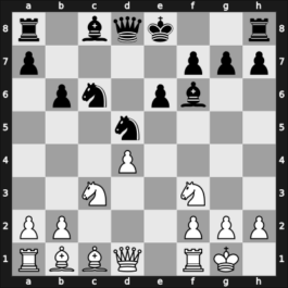 1954 Olympiad final B – Round 1 – Scafarelli, Francesco – 1-0 – Bergraser, Volf – G55