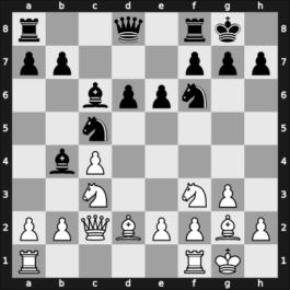 1954 Olympiad final B – Round 12 – Nievergelt, Erwin – 1-0 – De Greif, Boris – G76