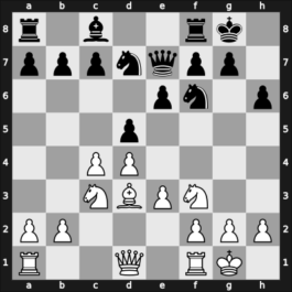 1954 Olympiad final B – Round 13 – Fred, Aatos – 1/2-1/2 – Scafarelli, Francesco – G81