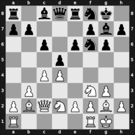 1954 Olympiad final B – Round 1 – Dunkelblum, Arthur – 1-0 – Neu, Alexandre – G7