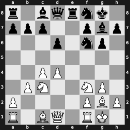 1954 Olympiad final B – Round 1 – Reilly, Brian – 0-1 – Robatsch, Karl – G15