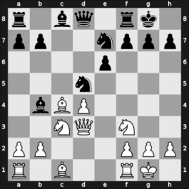 1954 Olympiad prel II – Round 1 – Bobekov, Radko – 1-0 – Scafarelli, Francesco – G1
