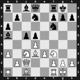 1954 Olympiad prel III – Round 1 – Porath, Yosef – 1/2-1/2 – Pirc, Vasja – G6