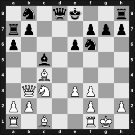 1954 Olympiad prel IV – Round 1 – Kluger, Gyula – 1/2-1/2 – Dunkelblum, Arthur – G3
