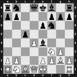 1954 Olympiad prel IV – Round 1 – Golombek, Harry – 1/2-1/2 – Gobert, Jozef – G7