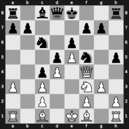 1954 Olympiad prel IV – Round 1 – Blau, Max – 1-0 – Lemaire De Wit, Raphael – G29