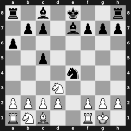 1954 POL Ch Lodz POL – Round 1 – Witkowski, Stanislaw – 1-0 – Tarnowski, Alfred – G12