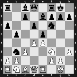 1954 Pan American Ch 2nd – Round 4 – Schleifer M – 0-1 – Almgren, Sven – G16