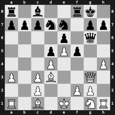 1954 Pan American Ch 2nd – Round 5 – Borochow, Harry – 1-0 – Goldberg, Nathan – G18
