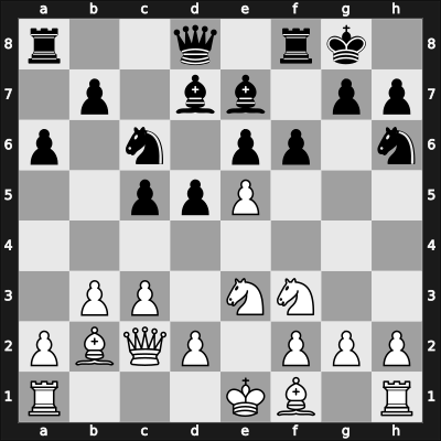 1954 Pan American Ch 2nd – Round 6 – Geller, Sandor – 0-1 – Almgren, Sven – G19
