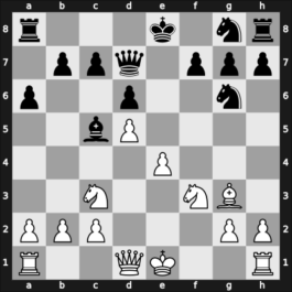 1954 Pan American Ch 2nd – Round 7 – Almgren, Sven – 0-1 – Jacobs, Ron – G20