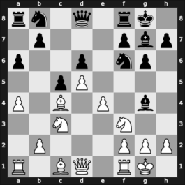 1954 Prague zt – Round 8 – Stahlberg, Gideon – 1/2-1/2 – Kluger, Gyula – G42