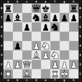 1954 Prague zt – Round 13 – Kluger, Gyula – 1-0 – Pedersen, Ebbe – G68