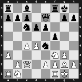 1954 Prague zt – Round 14 – Uhlmann, Wolfgang – 0-1 – Sliwa, Bogdan – G75