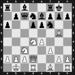 1954 Prague zt Prague CZE – Round 1 – Pedersen, Ebbe – 1/2-1/2 – Sajtar, Jaroslav – G5