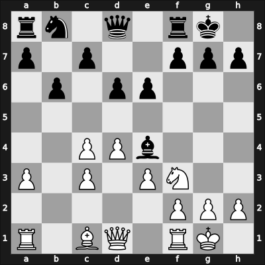 1954 Prague zt Prague CZE – Round 12 – Balanel, Ion – 0-1 – Pachman, Ludek – G41