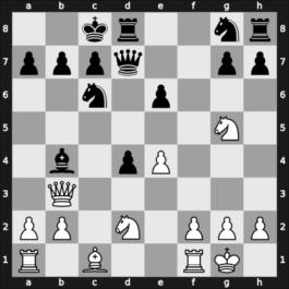 1954 RSFSR Ch – Round ? – Shamkovich, Leonid – 1/2-1/2 – Grechkin, Dmitry M – G3