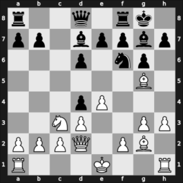 1954 Stockholm – Round 2 – Smyslov, Vladimir – 1/2-1/2 – Stahlberg, Gideon – G13