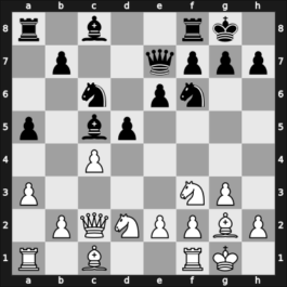 1954 URS Ch sf – Round 1 – Gusev, Nikolay N – 0-1 – Simagin, Vladimir – G1