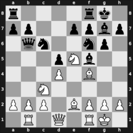 1954 URS Ch sf – Round 1 – Soloviev, Vladimir A – 1-0 – Vladimirov, Boris T – G3