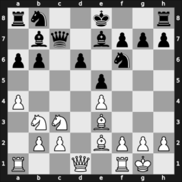 1954 URS Ch sf – Round 15 – Geller, Efim P – 1-0 – Soloviev, Vladimir A – G21