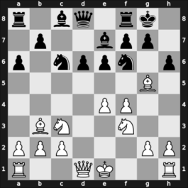 1954 URS Ch sf – Round 16 – Soloviev, Vladimir A – 0-1 – Simagin, Vladimir – G25