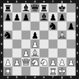 1954 URS Ch sf – Round 20 – Novopashin, Arkady – 1-0 – Zagorovsky, Vladimir – G28
