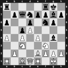 1954 URS Ch sf – Round 21 – Geller, Efim P – 1-0 – Gusev, Nikolay N – G31
