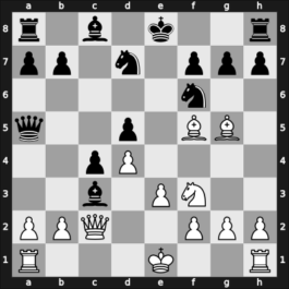 1954 URS Ch sf Gorky – Round 4 – Borisenko, Georgy K – 1-0 – Lepichin – G6