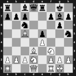 1954 URS Ch sf Gorky – Round 15 – Bondarevsky, Igor – 1/2-1/2 – Borisenko, Georgy K – G15