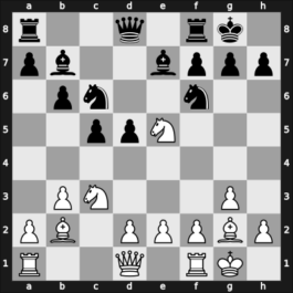 1954 URS Ch sf Leningrad RUS – Round 1 – Kuzminykh, Evgeny – 1/2-1/2 – Spassky, Boris Vasily – G1