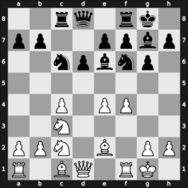1954 URS Ch sf Leningrad RUS – Round 1 – Tolush, Alexander V – 1-0 – Usov, Alexey B. – G3