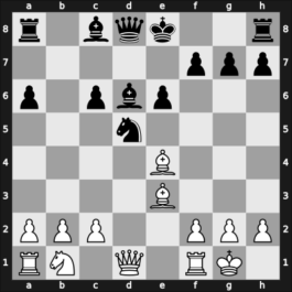 1954 URS Ch sf Leningrad RUS – Round 11 – Estrin, Yakov – 0-1 – Kan, Ilya A – G15