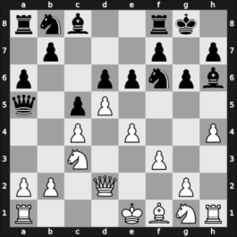 1954 URS Ch sf Leningrad RUS – Round ? – Zamikhovsky, Abram – 1/2-1/2 – Spassky, Boris Vasily – G26
